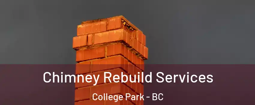  Chimney Rebuild Services College Park - BC