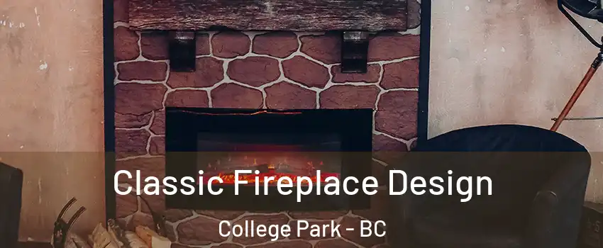 Classic Fireplace Design College Park - BC
