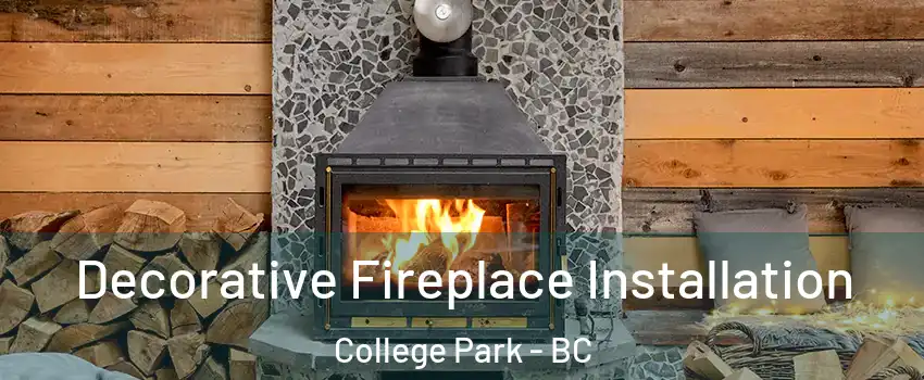  Decorative Fireplace Installation College Park - BC