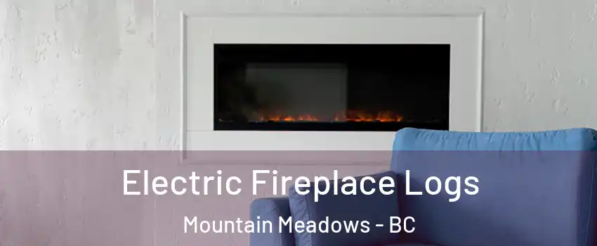  Electric Fireplace Logs Mountain Meadows - BC