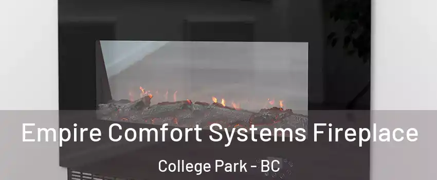  Empire Comfort Systems Fireplace College Park - BC