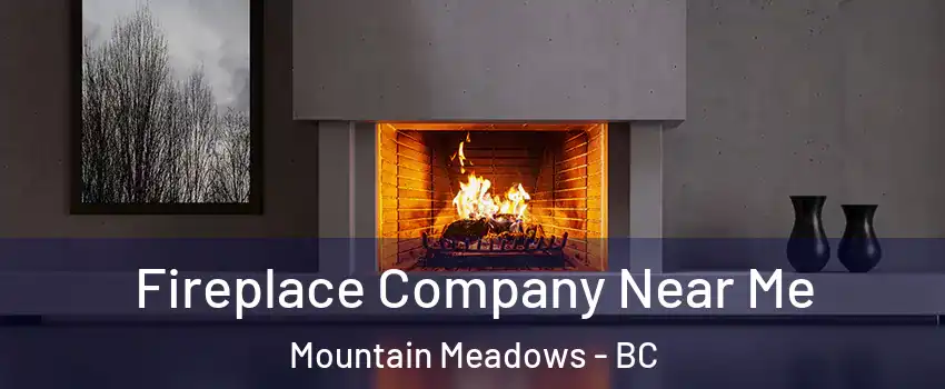  Fireplace Company Near Me Mountain Meadows - BC