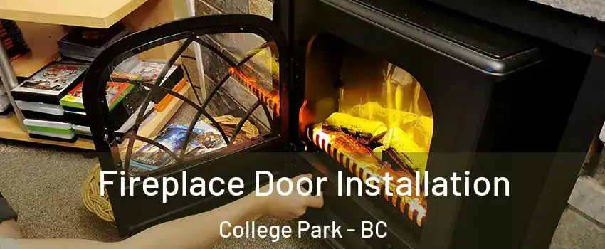  Fireplace Door Installation College Park - BC