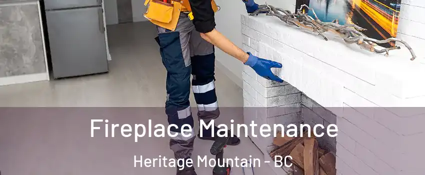  Fireplace Maintenance Heritage Mountain - BC