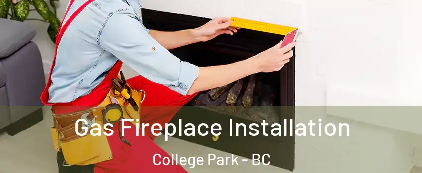  Gas Fireplace Installation College Park - BC