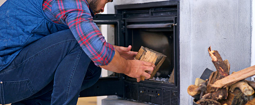 Old Broken Fireplace Repair And Replacement in Port Moody, BC