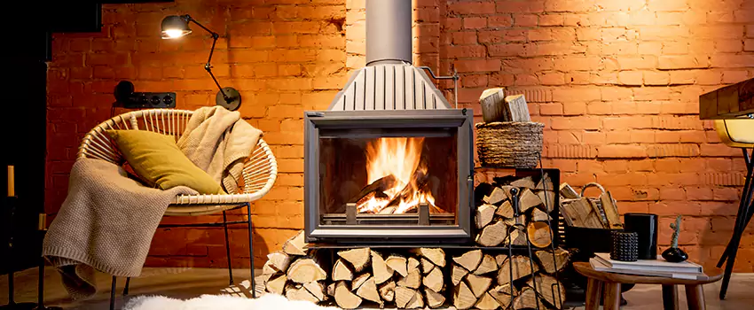 Pellet Stove Chimney Pipe Brackets Installation in Port Moody, BC