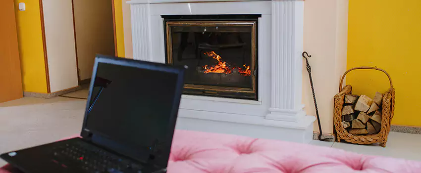 Valor Outdoor Gas Fireplace in Port Moody, British Columbia