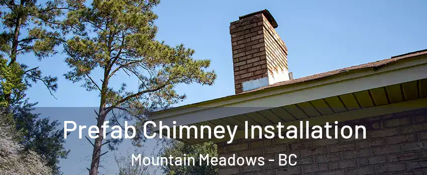  Prefab Chimney Installation Mountain Meadows - BC